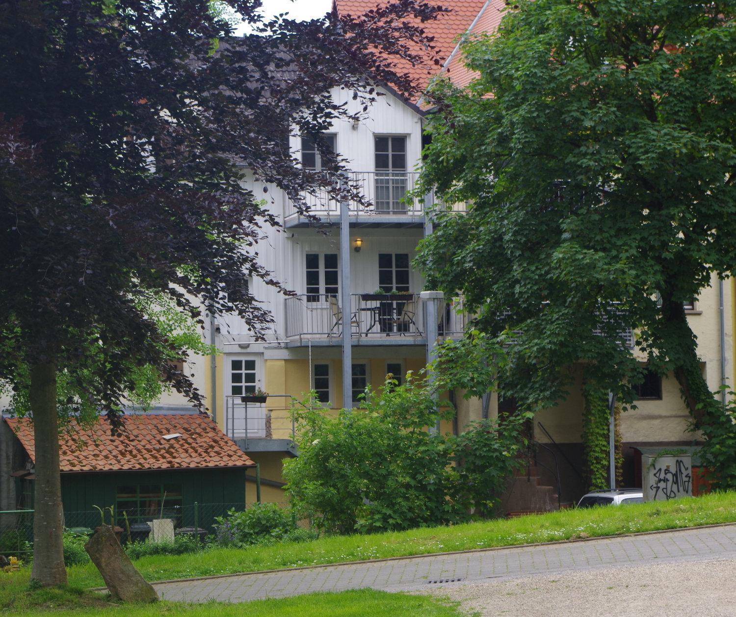 Ferien-Wohnung Am Menzer-Park Neckargemund Exterior photo